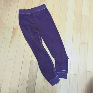 Villervalla purple fleece pants